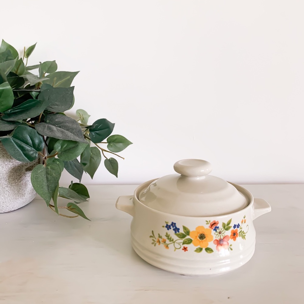 adorable floral bowl